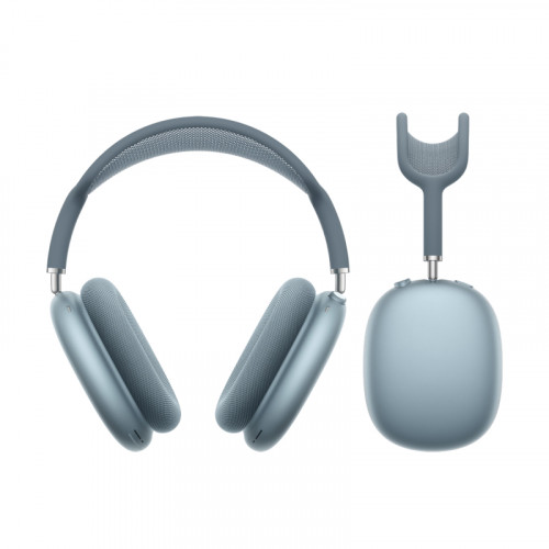 Беспроводные наушники Apple Max 2024 (USB-C) "Голубой" — фото 2