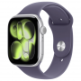 Часы Apple Watch Series 11, 42 мм, алюминий цвета "Silver", ремешок "Purple Fog"