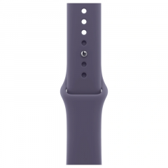 Часы Apple Watch Series 11, 46 мм, алюминий цвета "Silver", ремешок "Purple Fog" — фото 3