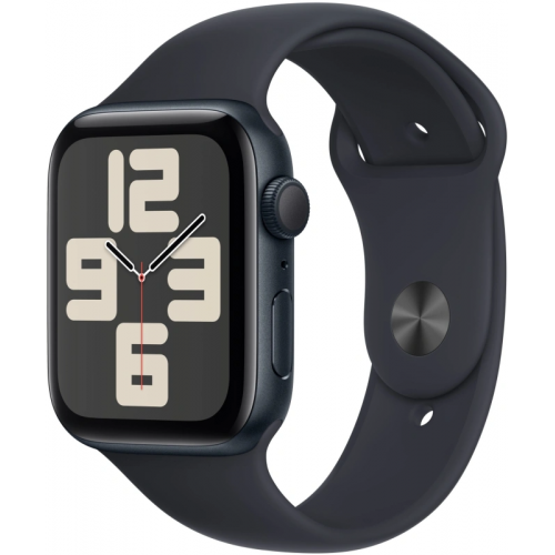 Apple Watch SE 2024, 40 мм, корпус из алюминия цвета «темная ночь»