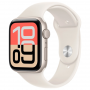 Часы Apple Watch SE 3 2025, 40 мм, алюминий цвета "Starlight", ремешок "Starlight"