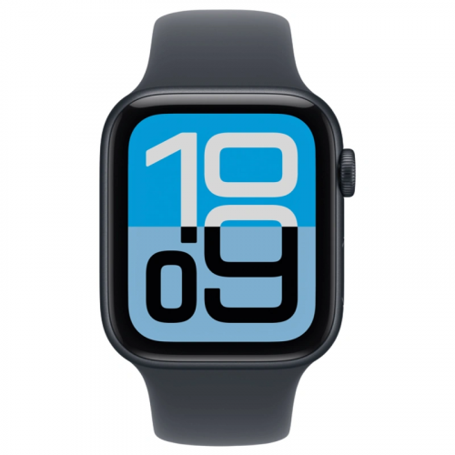 Часы Apple Watch SE 3 2025, 40 мм, алюминий цвета "Midnight", ремешок "Midnight" — фото 2