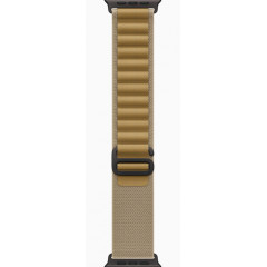 Часы Apple Watch Ultra 2 GPS, 49 мм, корпус из черного титана, ремешок Alpine цвета загар — фото 3