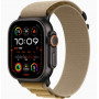Часы Apple Watch Ultra 2 GPS, 49 мм, корпус из черного титана, ремешок Alpine цвета загар