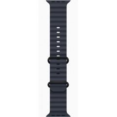 Часы Apple Watch Ultra 2 GPS, 49 мм, корпус из черного титана, ремешок Ocean темно-синего цвета — фото 3