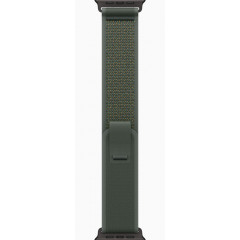 Часы Apple Watch Ultra 2 GPS, 49 мм, корпус из черного титана, ремешок Trail зеленого цвета — фото 3