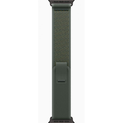 Часы Apple Watch Ultra 2 GPS, 49 мм, корпус из черного титана, ремешок Trail зеленого цвета — фото 3