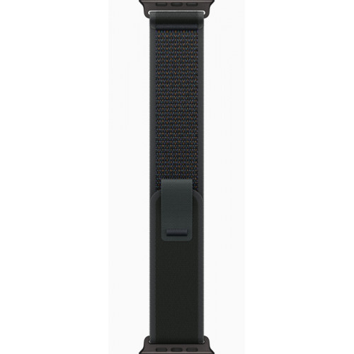 Часы Apple Watch Ultra 2 GPS, 49 мм, корпус из черного титана, ремешок Trail черного цвета — фото 3