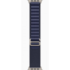 Часы Apple Watch Ultra 2 GPS, 49 мм, корпус из бежевого титана, ремешок Alpine темно-синего цвета — фото 3