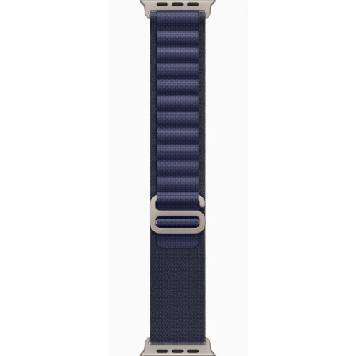Часы Apple Watch Ultra 2 GPS, 49 мм, корпус из бежевого титана, ремешок Alpine темно-синего цвета — фото 3