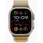 Часы Apple Watch Ultra 2 GPS, 49 мм, корпус из бежевого титана, ремешок Alpine цвета загар