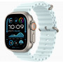 Часы Apple Watch Ultra 2 GPS, 49 мм, корпус из бежевого титана, ремешок Ocean голубого цвета