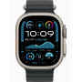 Часы Apple Watch Ultra 2 GPS, 49 мм, корпус из бежевого титана, ремешок Ocean черного цвета