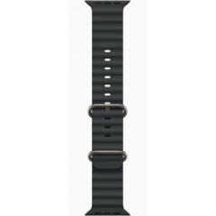 Часы Apple Watch Ultra 2 GPS, 49 мм, корпус из бежевого титана, ремешок Ocean черного цвета — фото 3