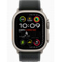 Часы Apple Watch Ultra 2 GPS, 49 мм, корпус из бежевого титана, ремешок Trail черного цвета