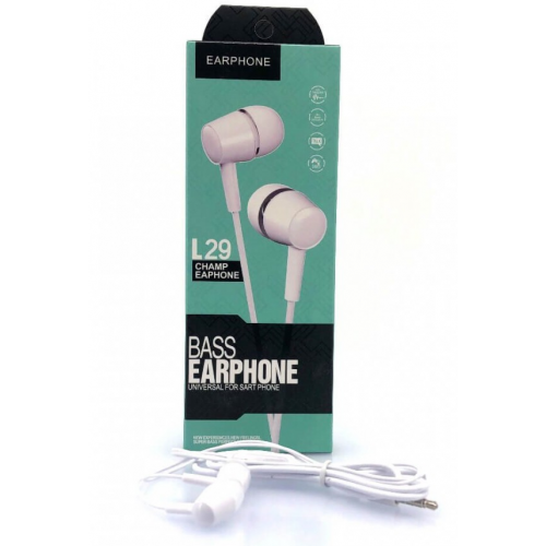 Проводные наушники Earphones L29