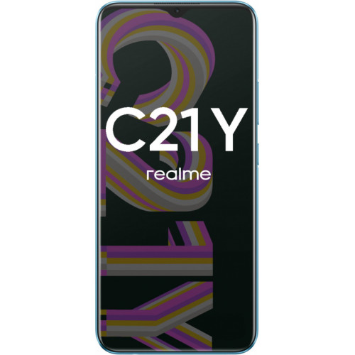 Смартфон Realme C21Y 64GB Blue — фото 2